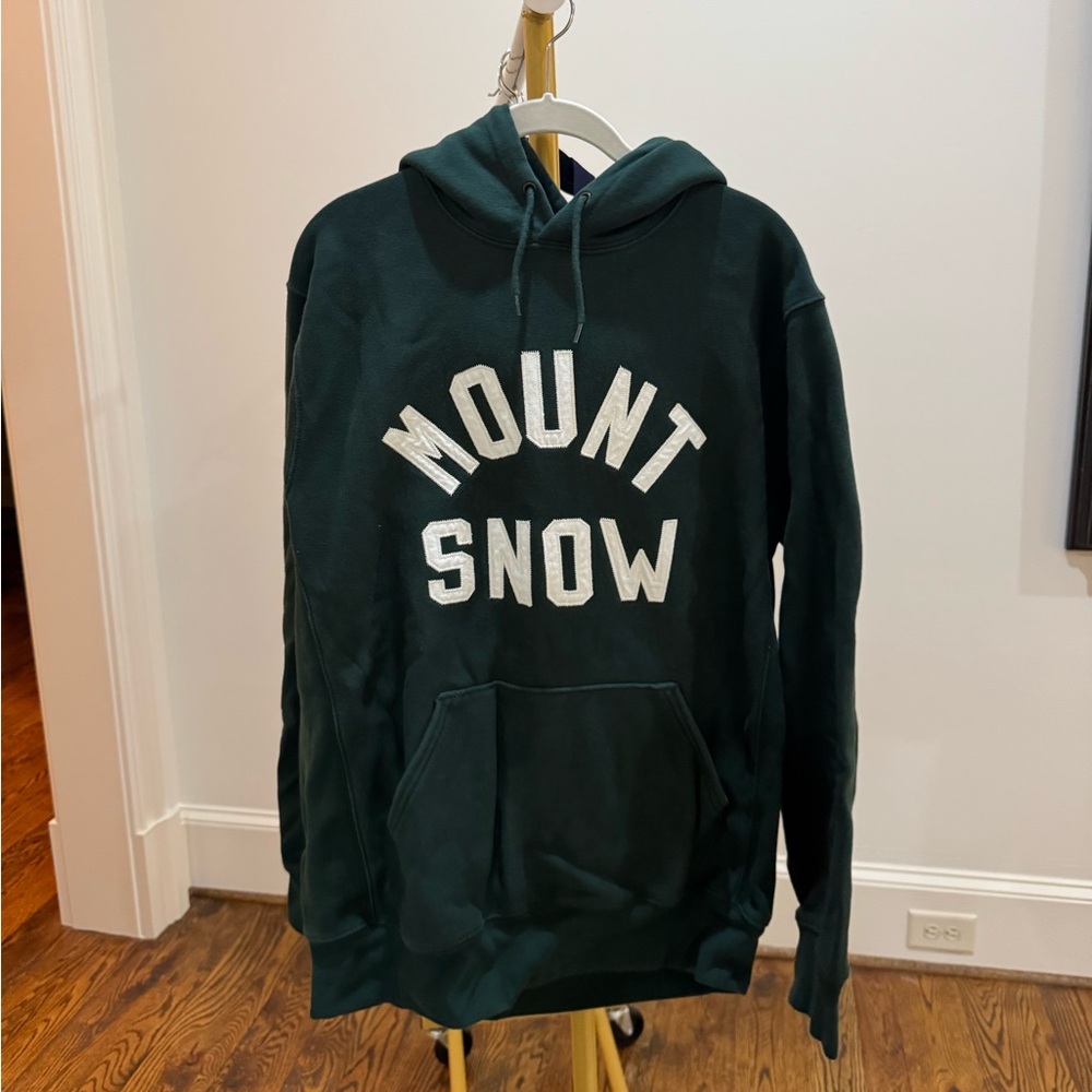 J Crew Men’s Green Hoodie Sweater
